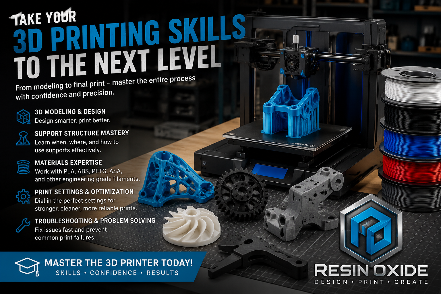 Next Level 3D Printing: Master Your Printer!