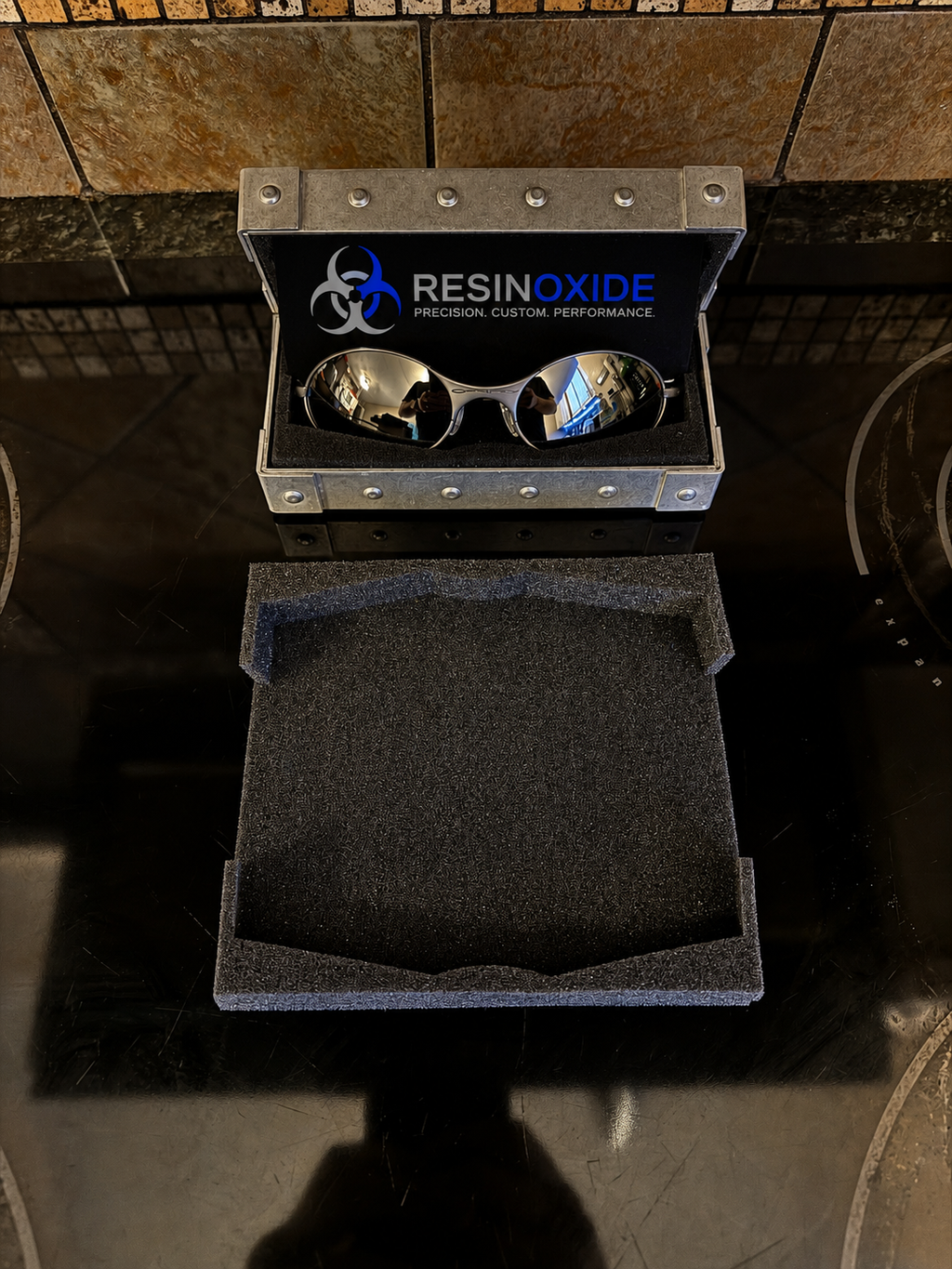 Replacement Foam Insert for Small Oakley Vault Case - Precision Laser Cut