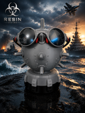 Sea Mine “Detonator” Sunglasses Holder / Display Stand Gunmetal Silk (Shiny)