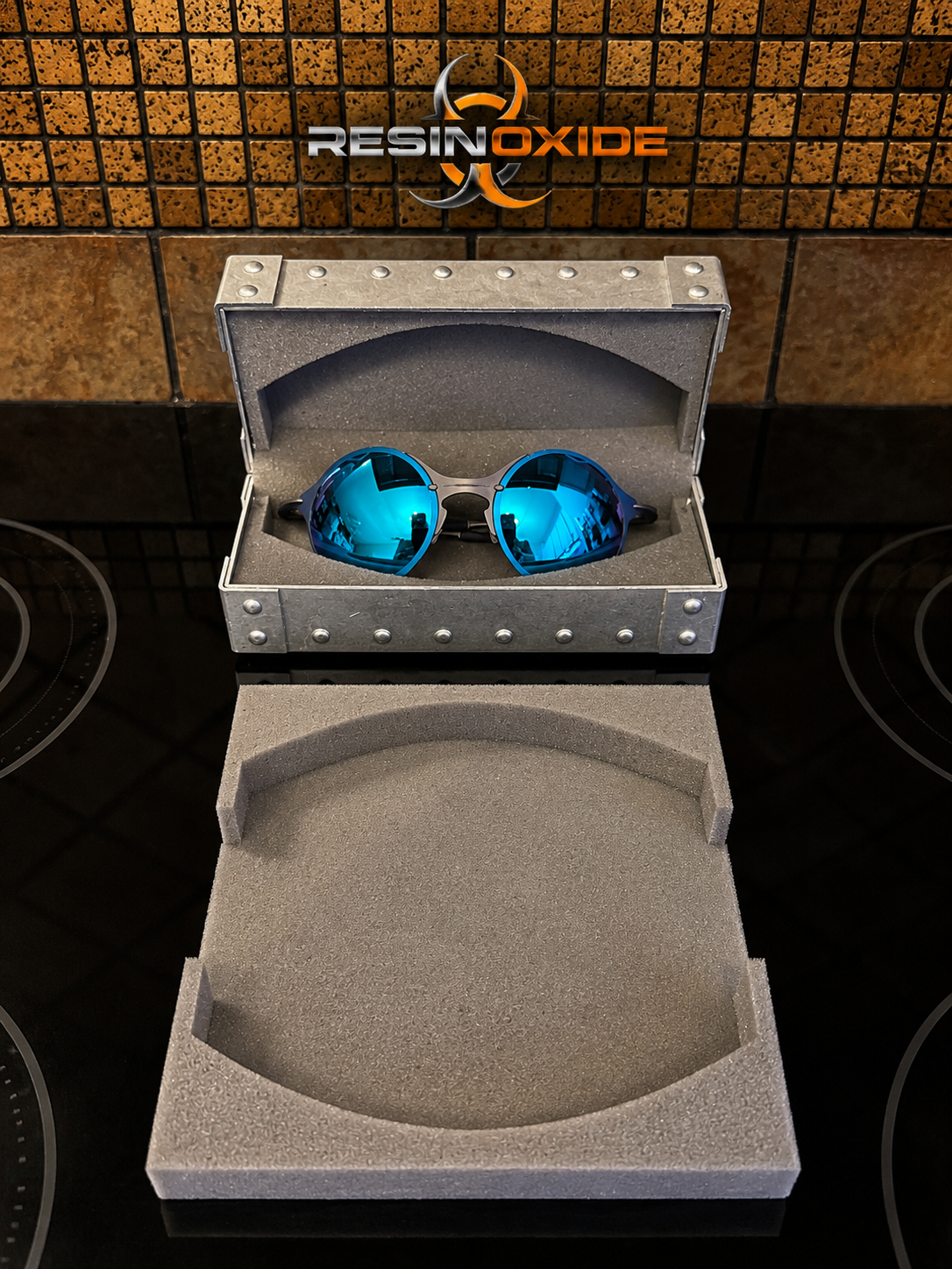 Replacement Foam Insert for Medium Oakley Vault Case - Precision Laser Cut