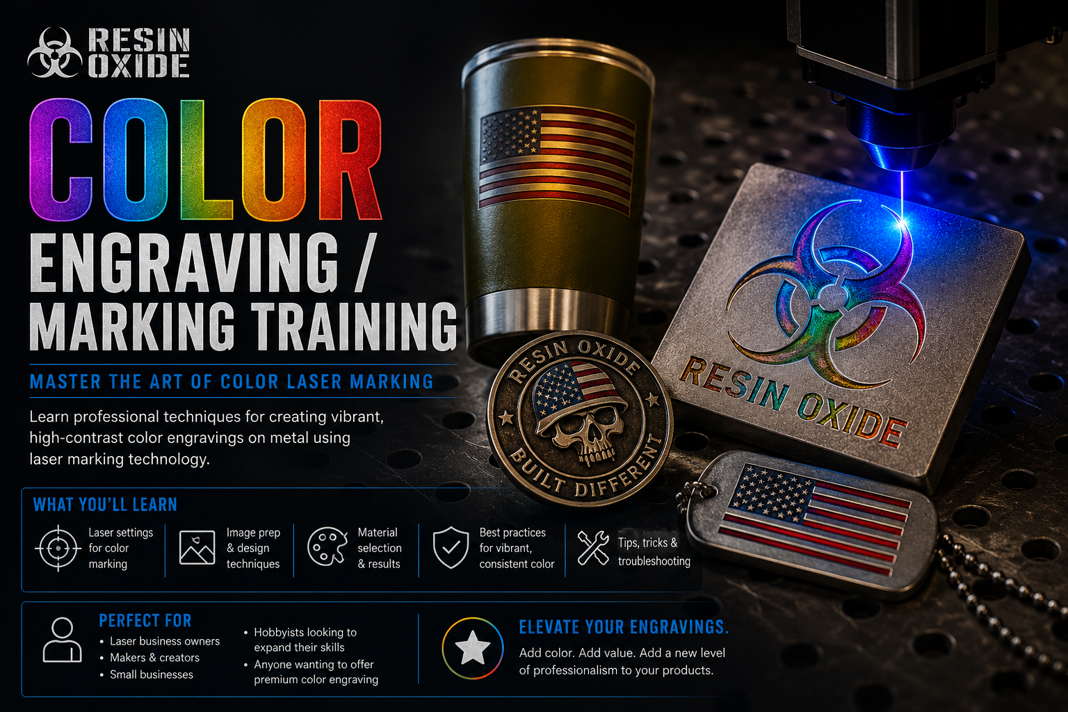 Color Engraving / Marking Training