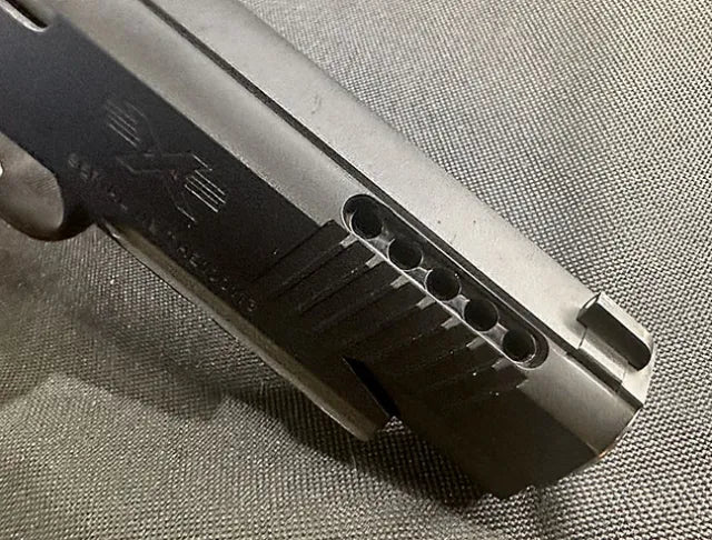 USPSA Recognized Professional Laser Porting Service - Barrel and Slide