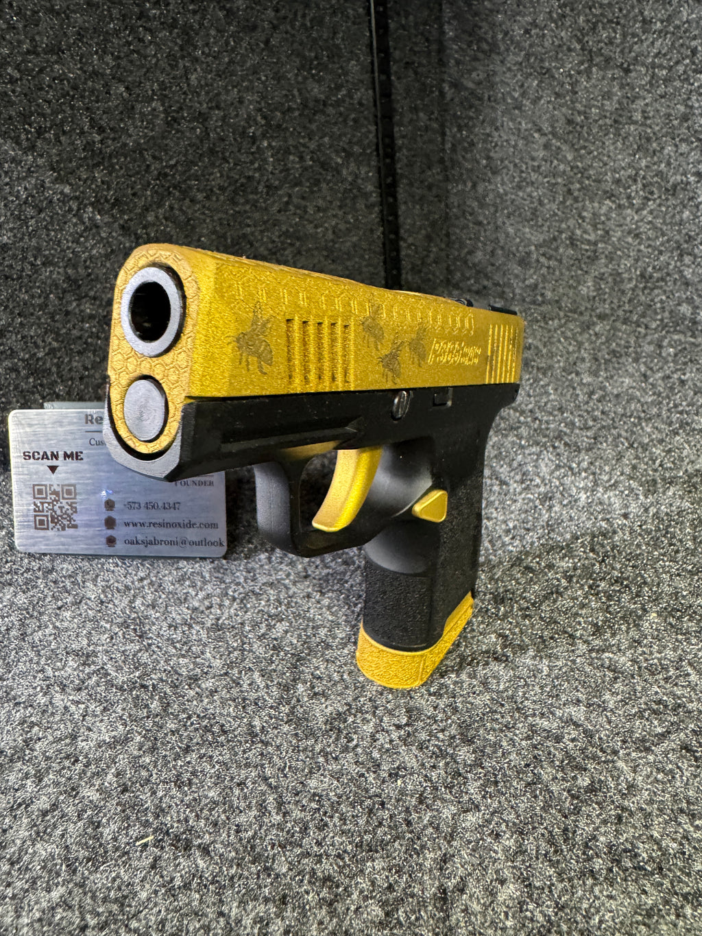 Custom Firearm Cerakote, Laser Enhancements & Deep Engraving Services