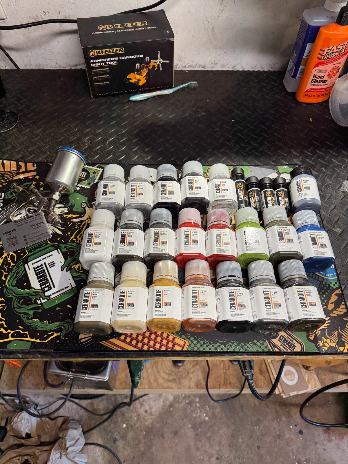 Custom Firearm Cerakote, Laser Enhancements & Deep Engraving Services