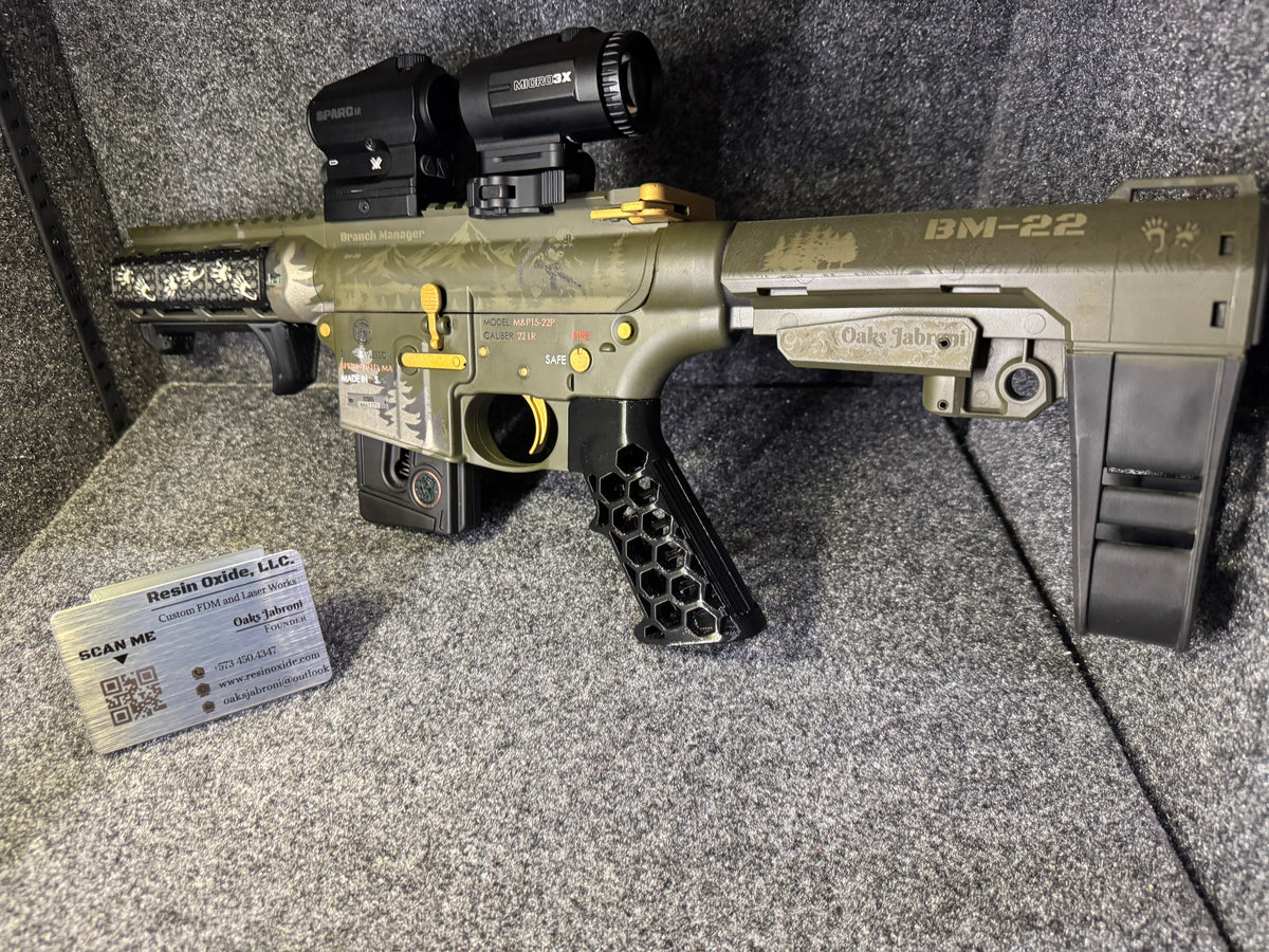 Custom Firearm Cerakote, Laser Enhancements & Deep Engraving Services