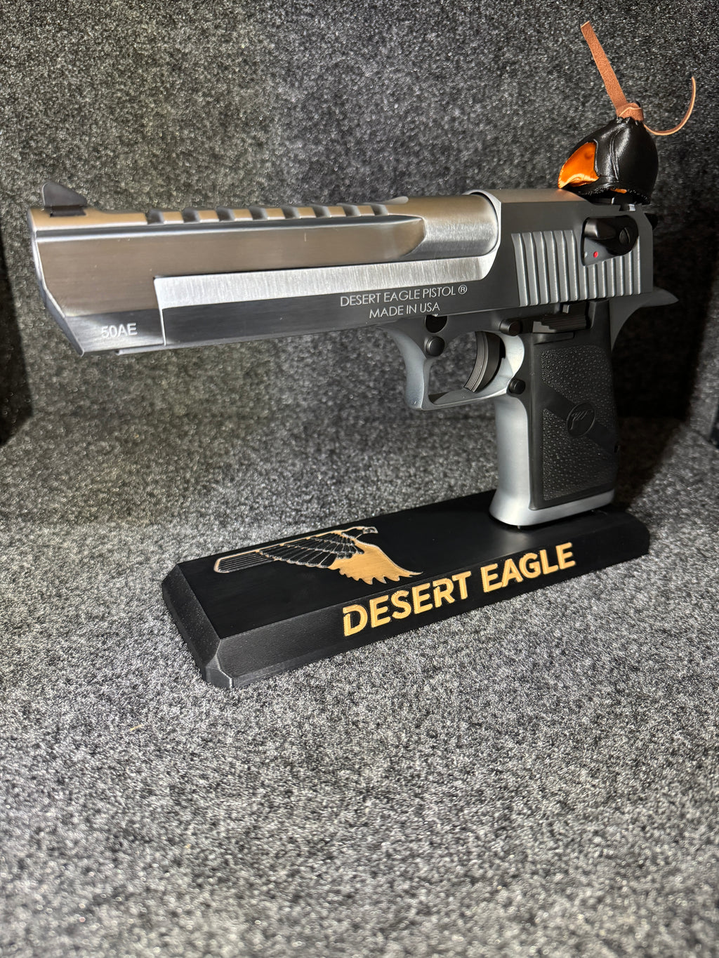 FDM Desert Eagle Pistol Display Stand
