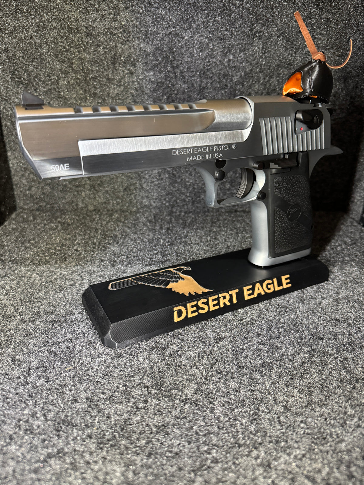 FDM Desert Eagle Pistol Display Stand