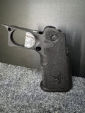 1911 / 2011 Trigger Muonionalusta Iron Nickel Meteorite Adjustable Prodigy Staccato etc Acid Etched - Widmanstätten pattern (Copy)