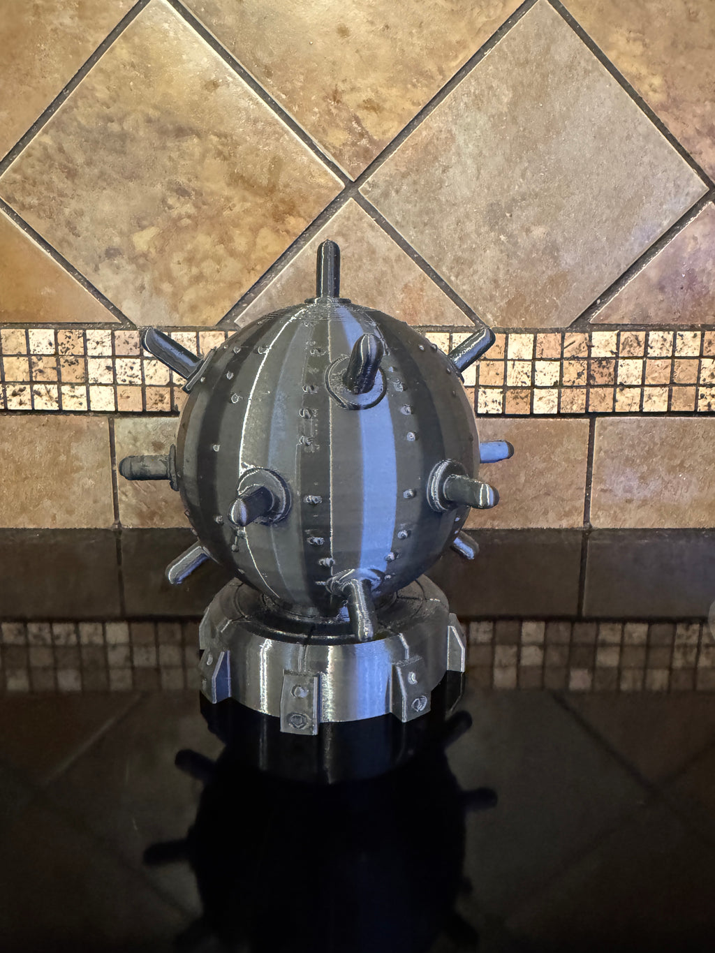 Sea Mine “Detonator” Sunglasses Holder / Display Stand For Oakley, Ray Ban, Costa, X Metal