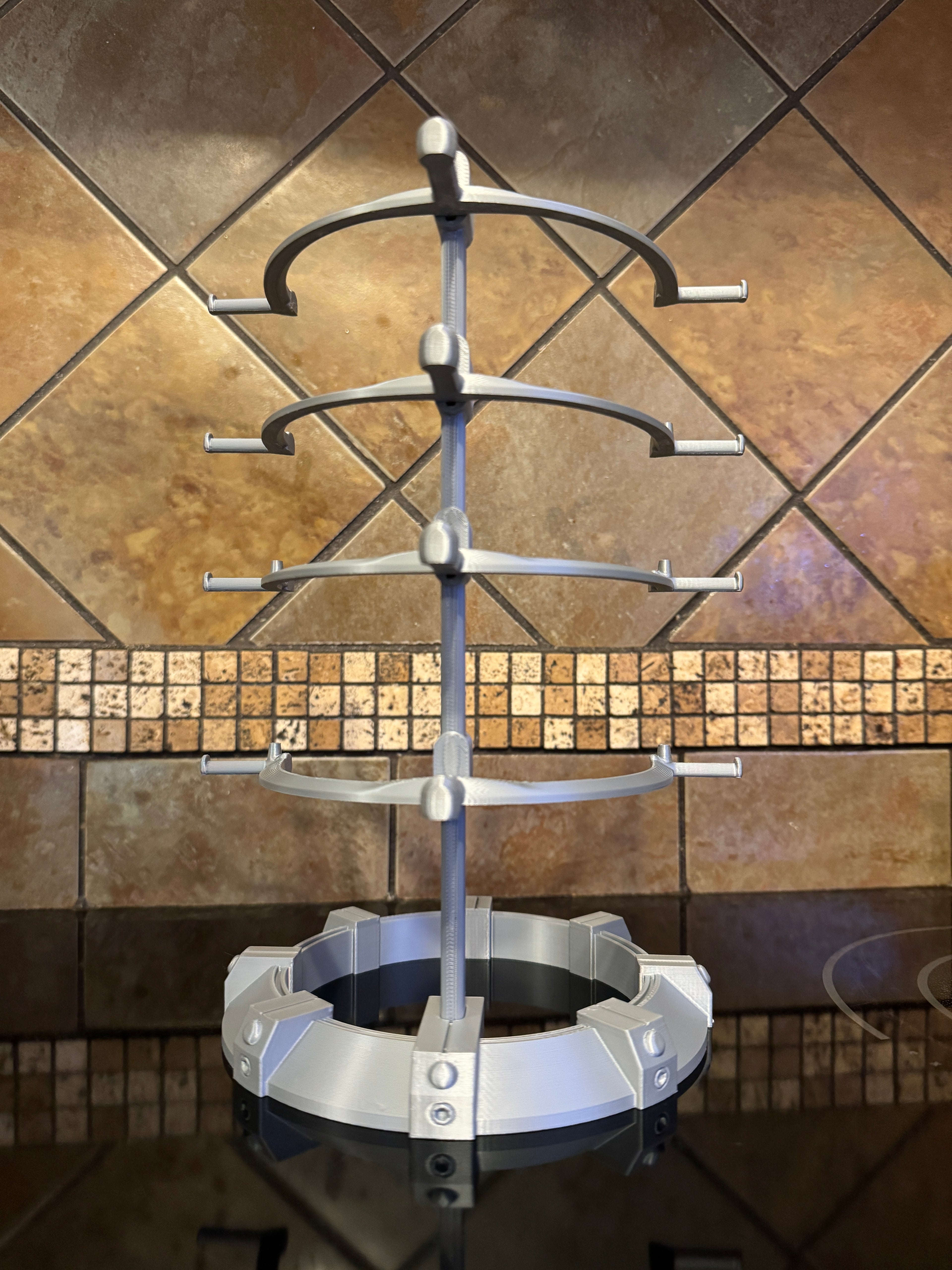 Industrial Sunglasses Holder Display Stand For Oakley, Ray Ban, Costa, X Metal