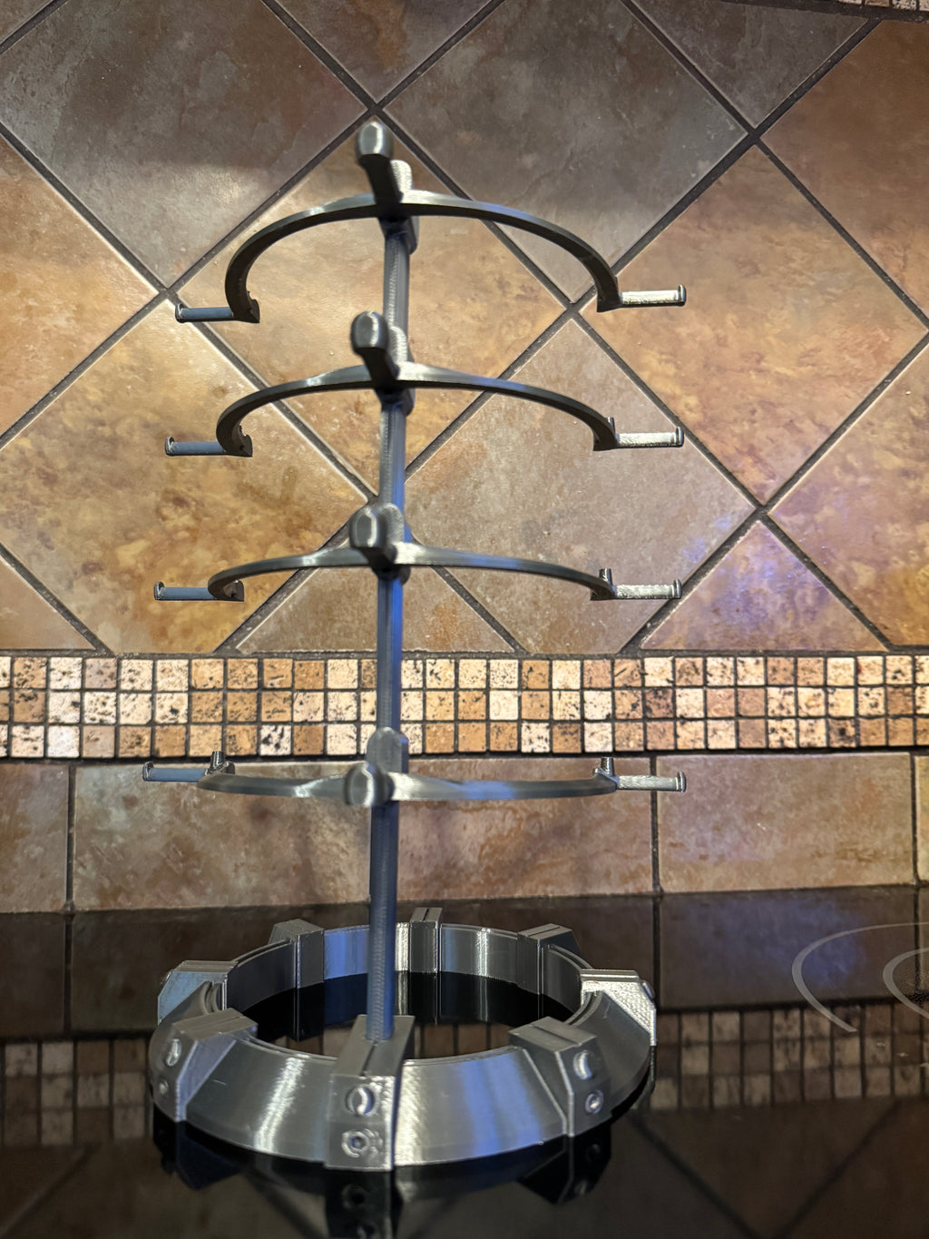 Industrial Sunglasses Holder Display Stand For Oakley, Ray Ban, Costa, X Metal