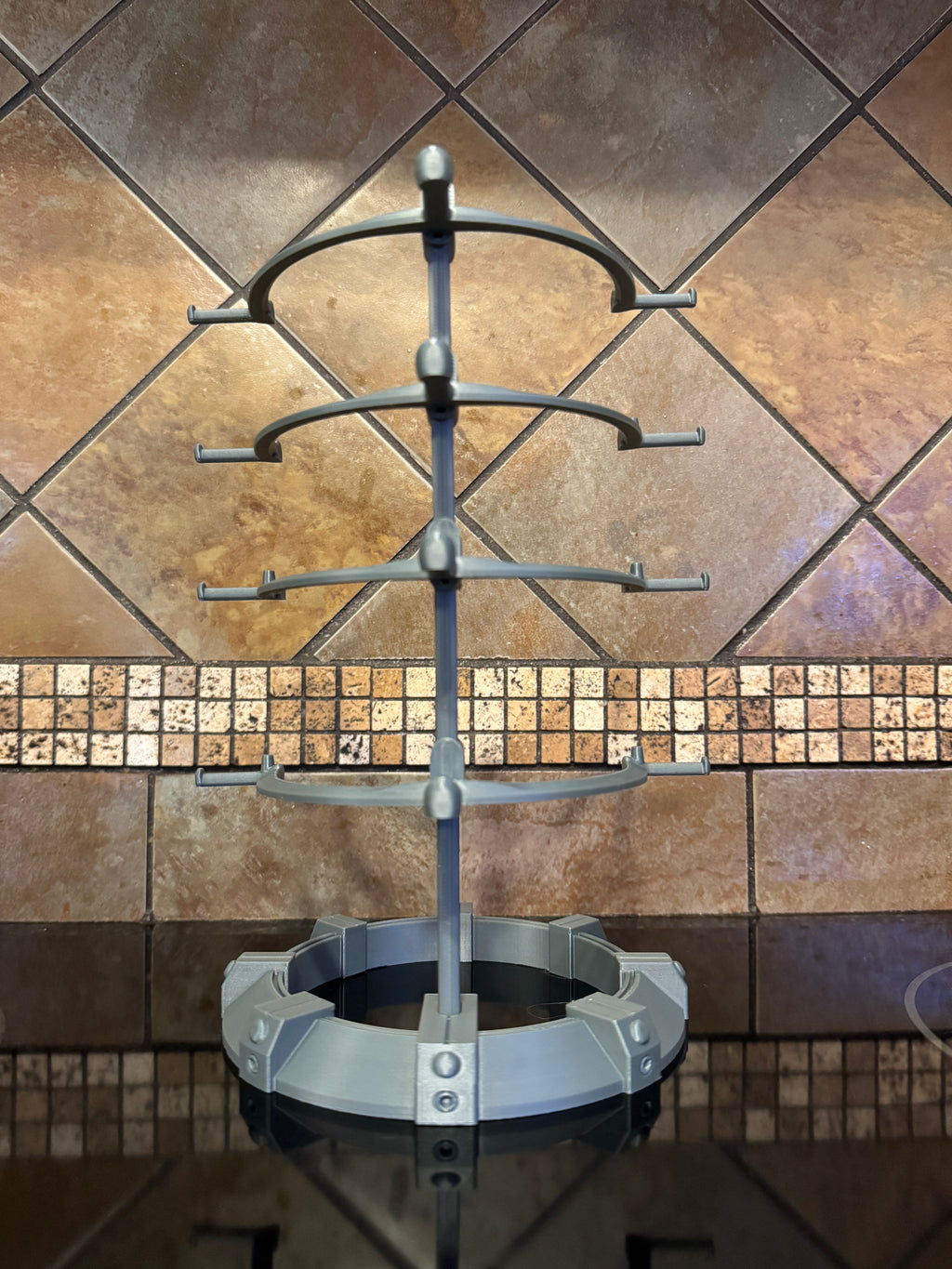 Industrial Sunglasses Holder Display Stand For Oakley, Ray Ban, Costa, X Metal