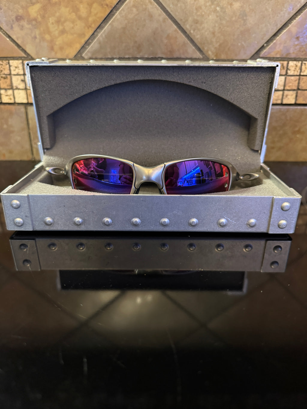 Replacement Foam Insert for Large Oakley X Metal Vault Case - Precision Laser Cut
