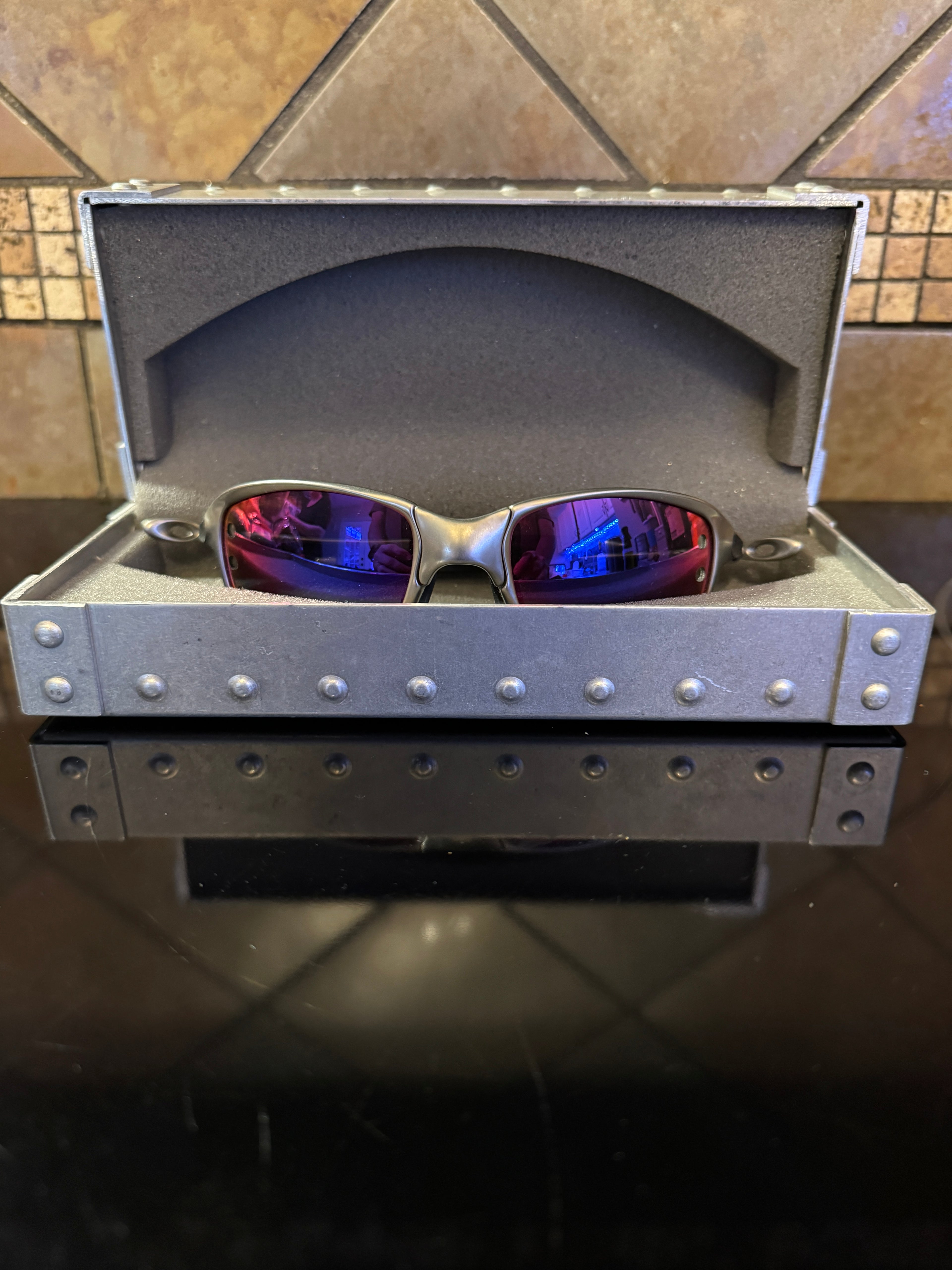 Replacement Foam Insert for Large Oakley X Metal Vault Case - Precision Laser Cut