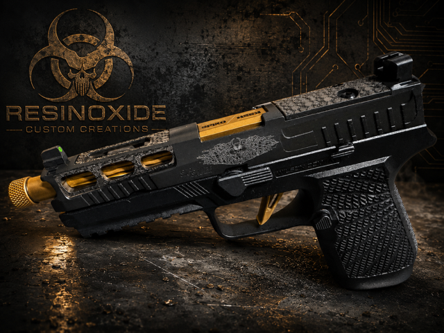 Custom Firearm Cerakote, Laser Enhancements & Deep Engraving Services