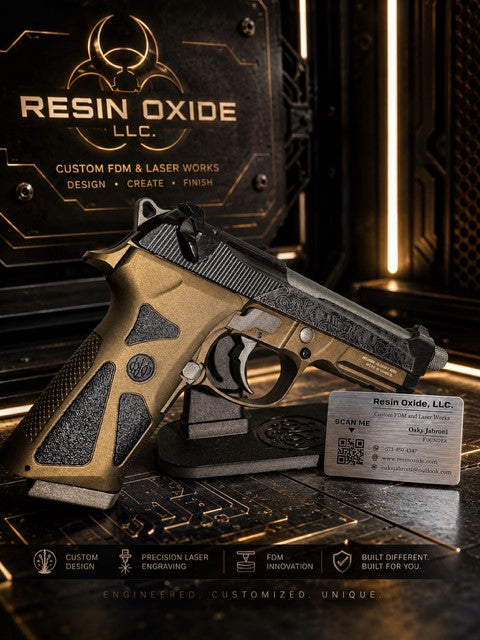 Custom Firearm Cerakote, Laser Enhancements & Deep Engraving Services