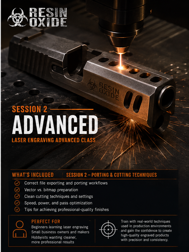 Advanced Laser Cutting (Firearms) & Workflow Techniques